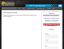 Tablet Screenshot of moneybagstaxservice.com